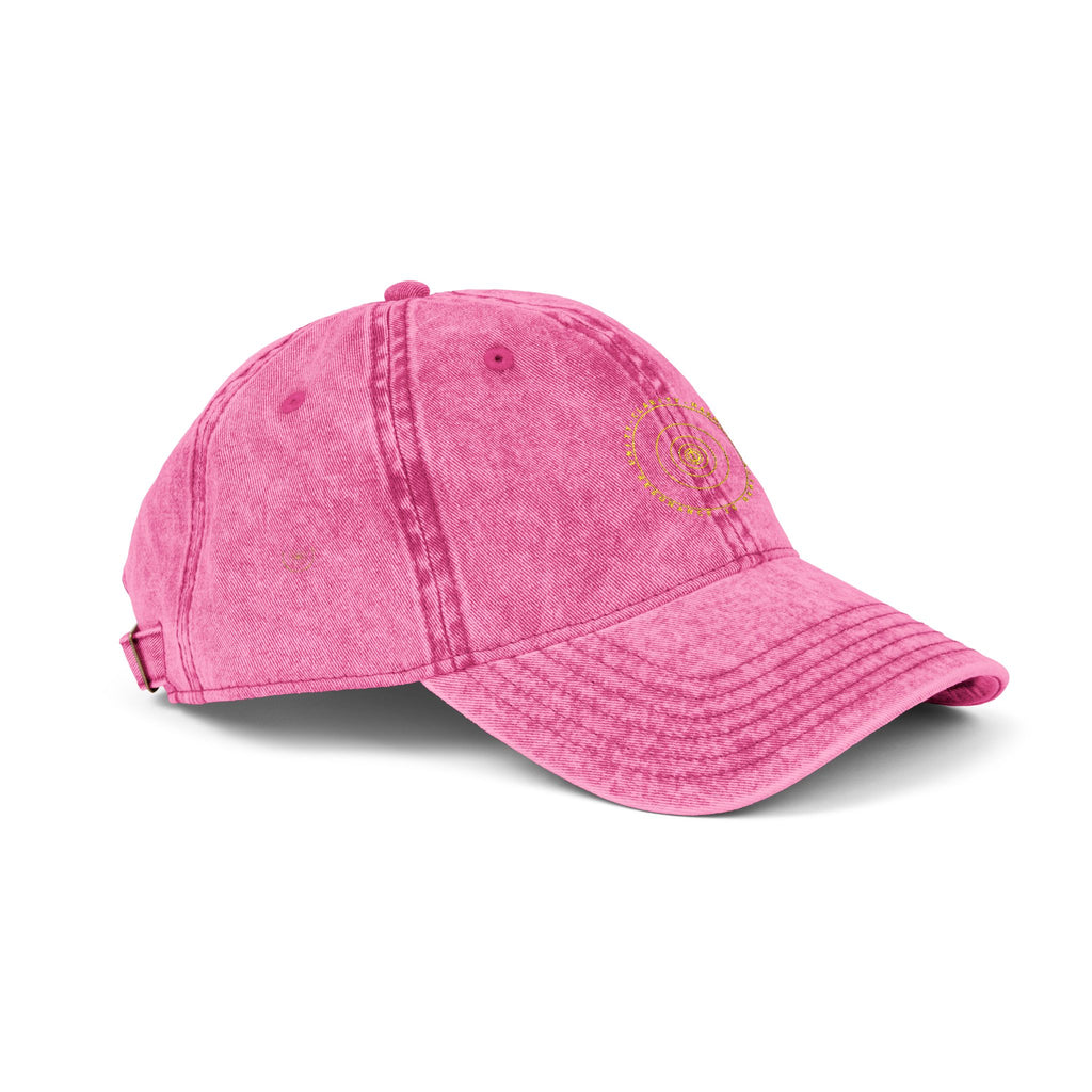 Vintage Embroidered Cap - Retro Style Hat for Casual Outings