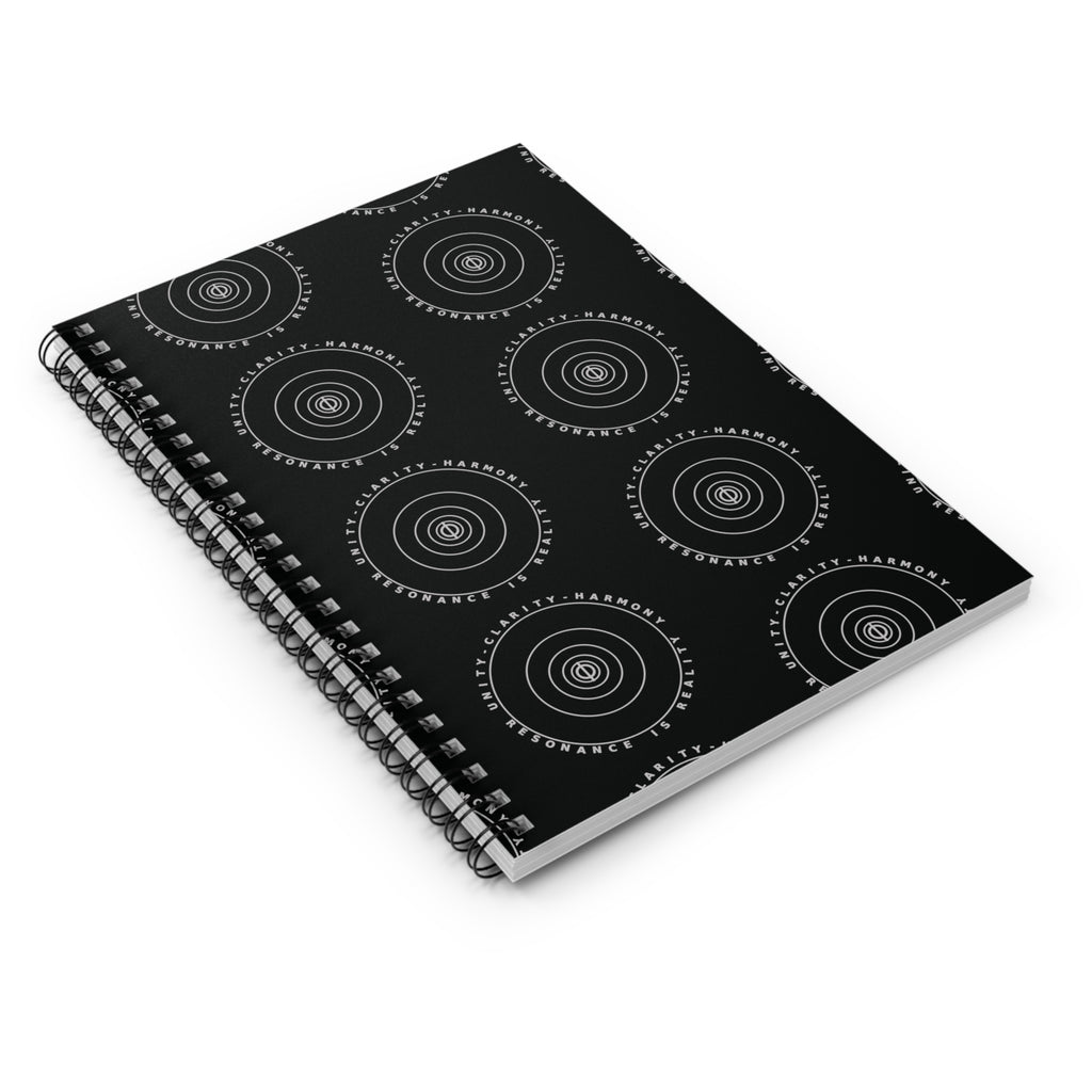 Inspirational Spiral Notebook - Unity, Clarity, Harmony