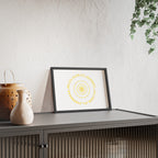 Framed Inspirational Poster: Unity, Clarity, Harmony