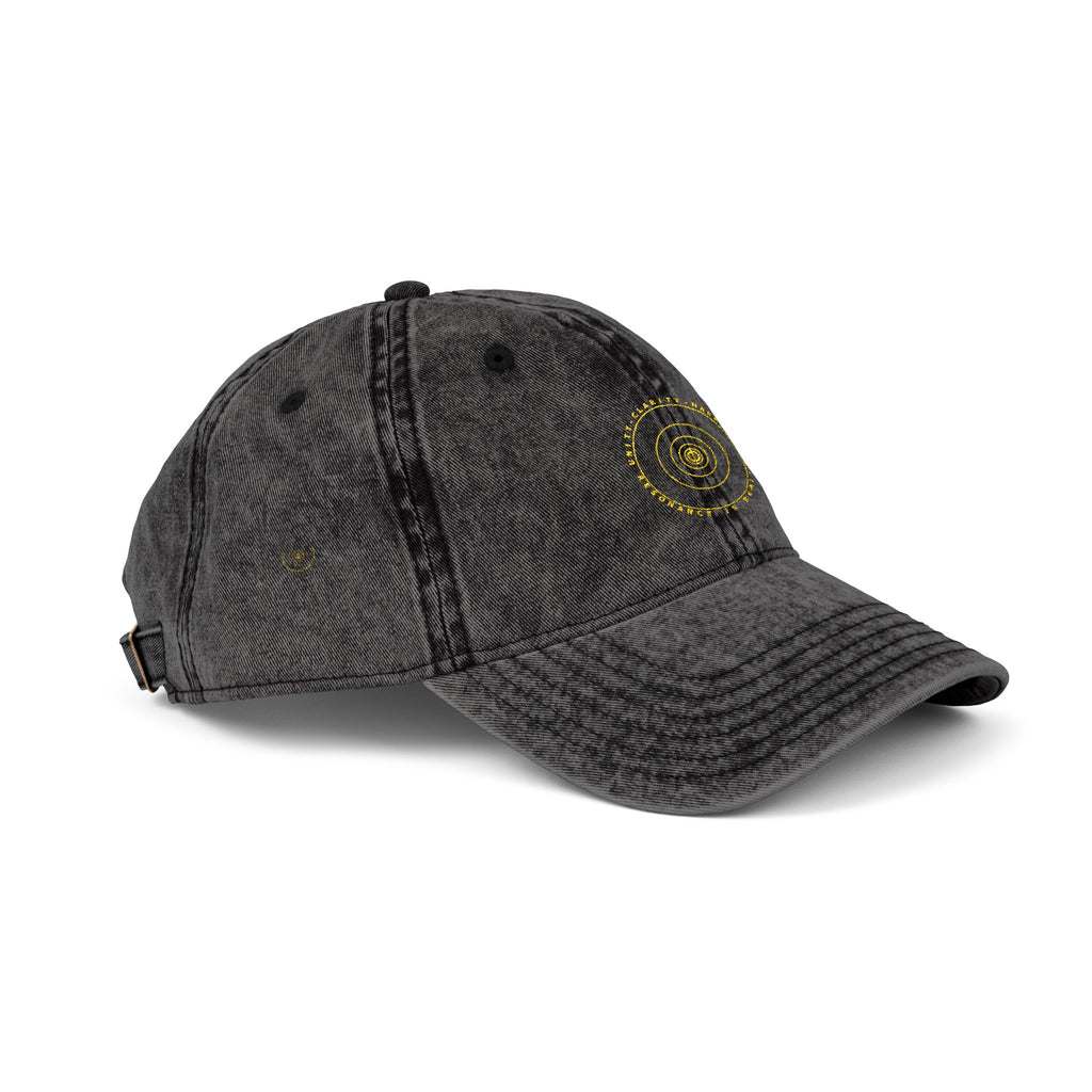 Vintage Embroidered Cap - Retro Style Hat for Casual Outings