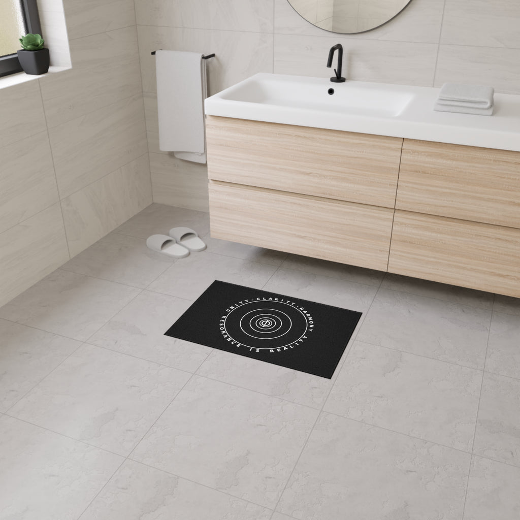 Peaceful Vibes Heavy Duty Floor Mat - Unity, Clarity, Harmony Design