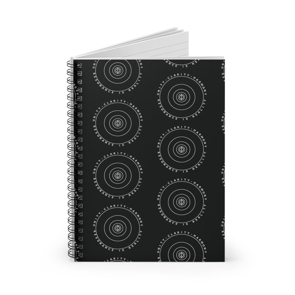 Inspirational Spiral Notebook - Unity, Clarity, Harmony