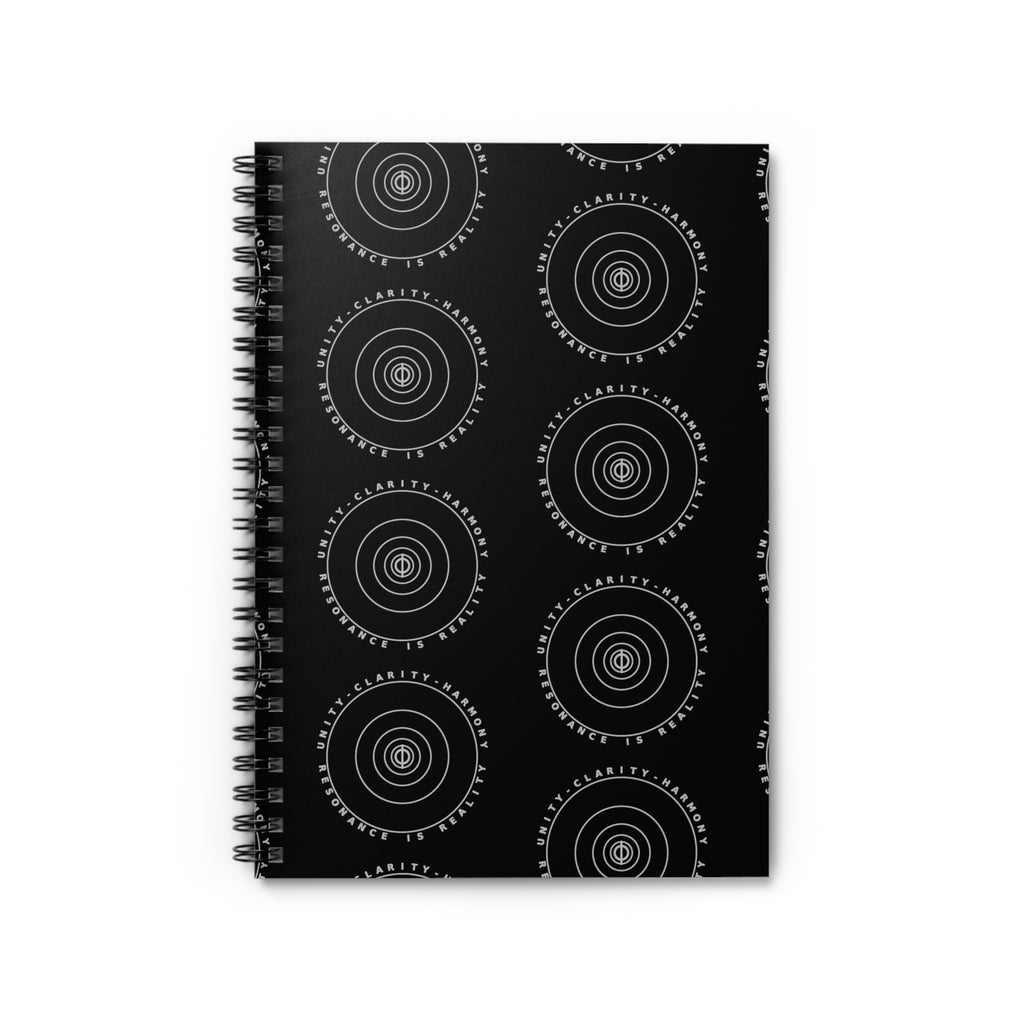 Inspirational Spiral Notebook - Unity, Clarity, Harmony