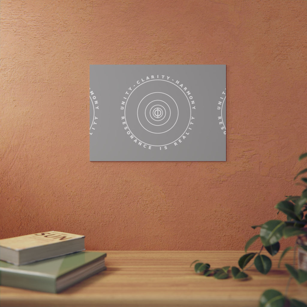 Decorative Wall Art Panel - Unity, Clarity, Harmony