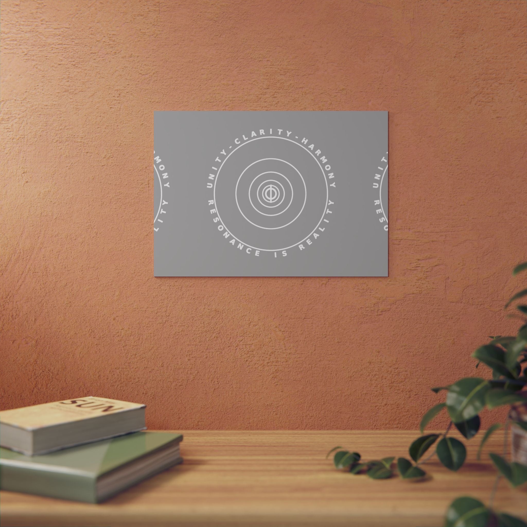 Decorative Wall Art Panel - Unity, Clarity, Harmony
