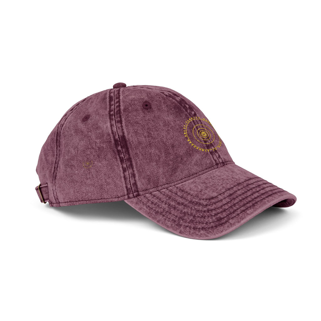 Vintage Embroidered Cap - Retro Style Hat for Casual Outings