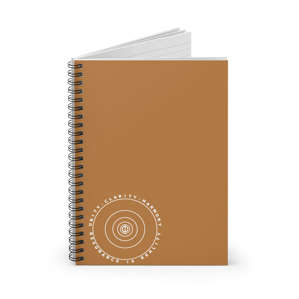 Inspirational Spiral Notebook - Unity, Clarity, Harmony