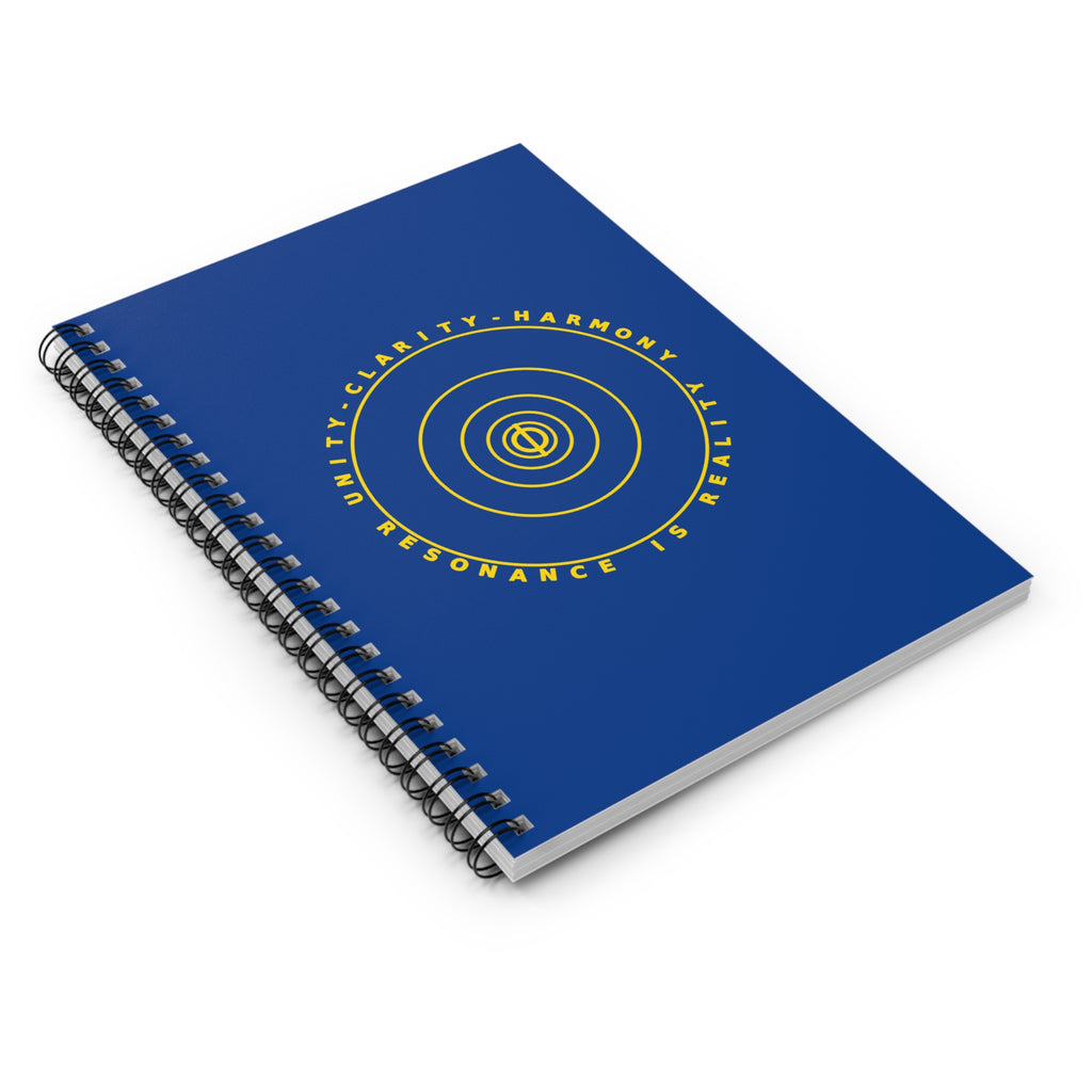 Inspirational Spiral Notebook - Unity, Clarity, Harmony