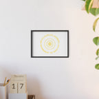 Framed Inspirational Poster: Unity, Clarity, Harmony