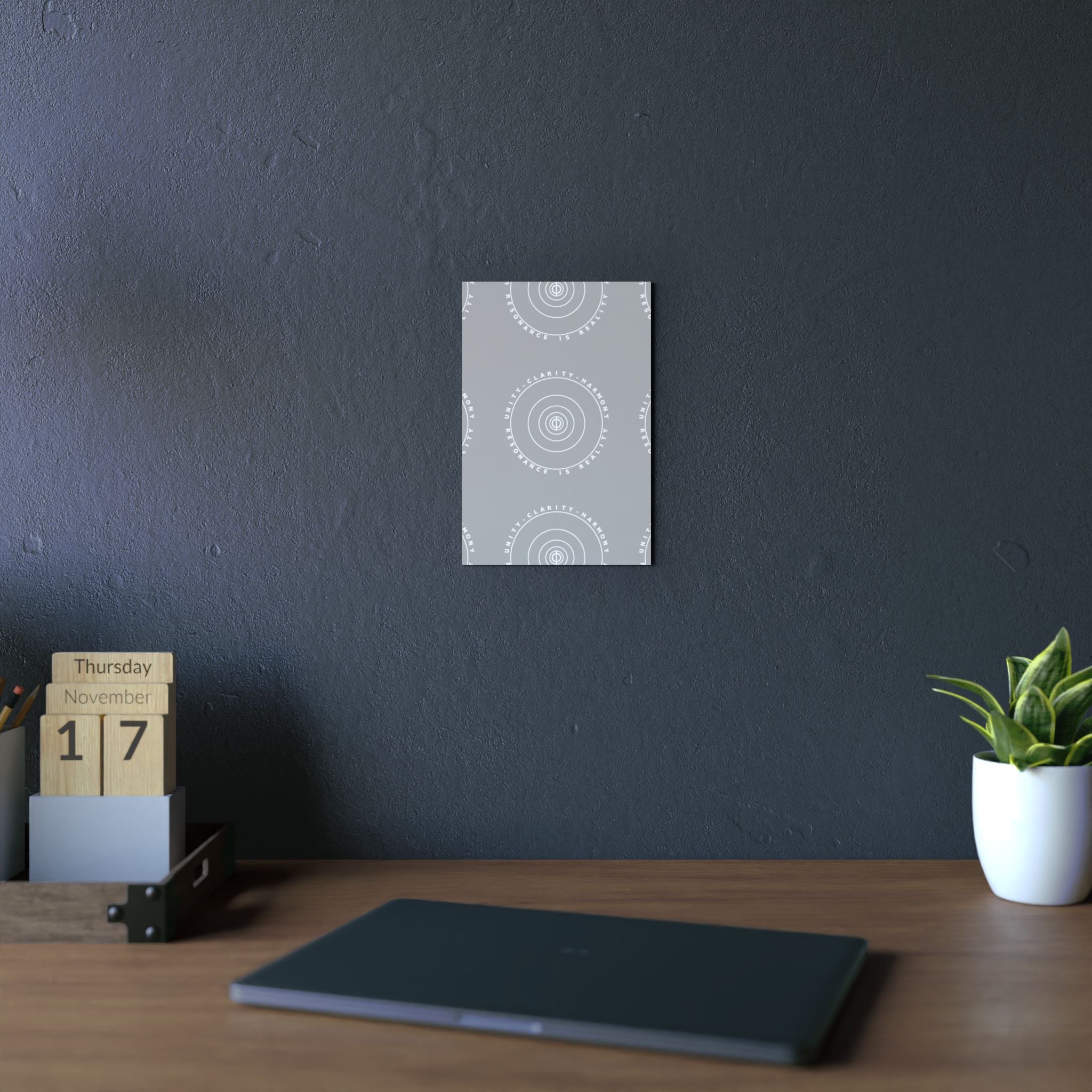 Decorative Wall Art Panel - Unity, Clarity, Harmony