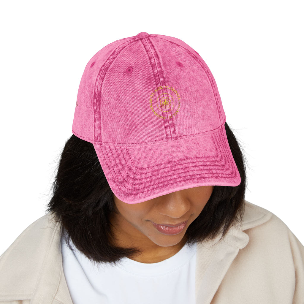 Vintage Embroidered Cap - Retro Style Hat for Casual Outings