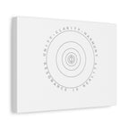 Inspirational Canvas Wall Art - 'Unity, Clarity, Harmony'