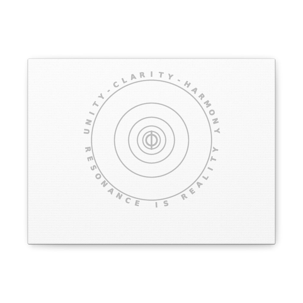 Inspirational Canvas Wall Art - 'Unity, Clarity, Harmony'