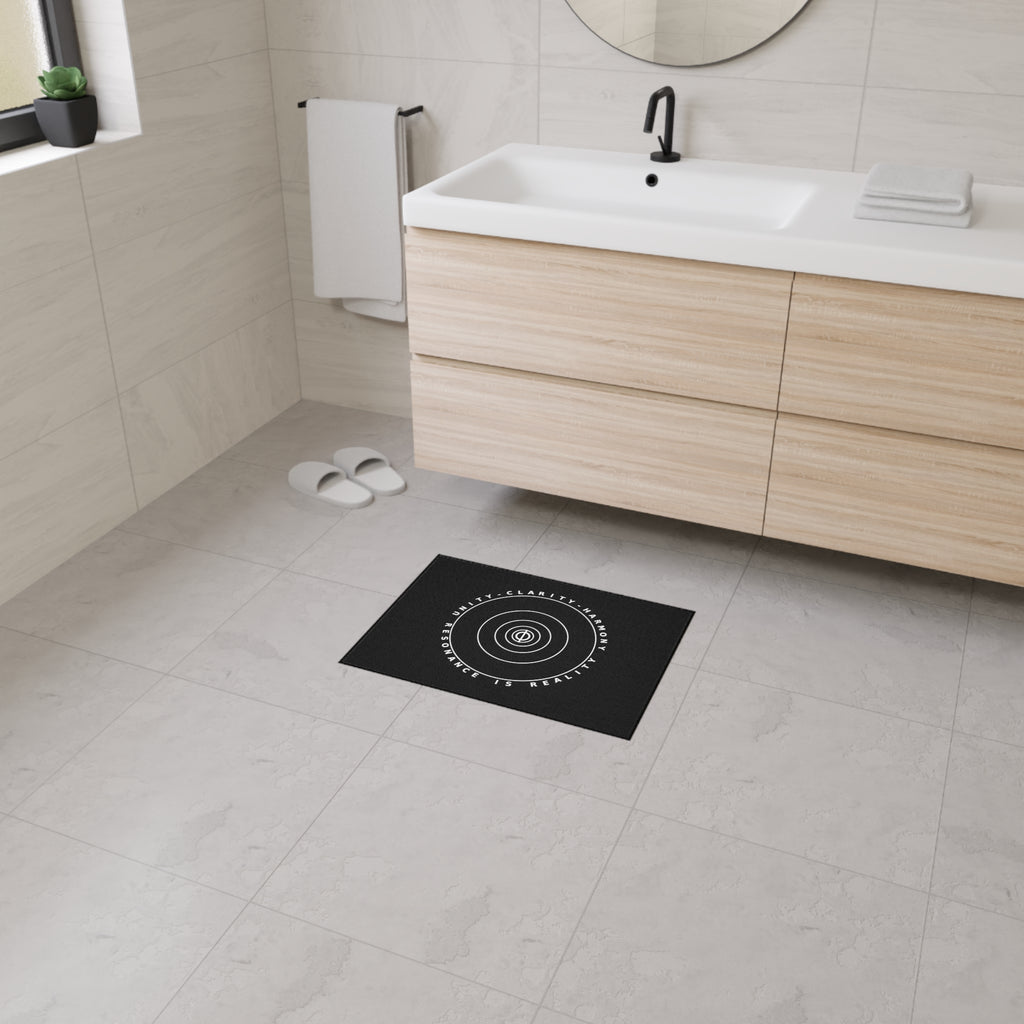 Peaceful Vibes Heavy Duty Floor Mat - Unity, Clarity, Harmony Design