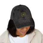 Vintage Embroidered Cap - Retro Style Hat for Casual Outings