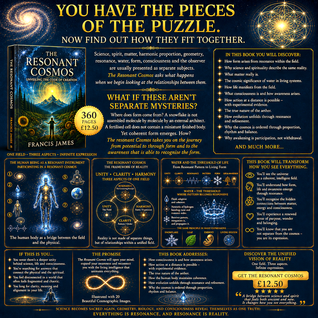 The Resonant Cosmos - Unveiling the Code of Creation